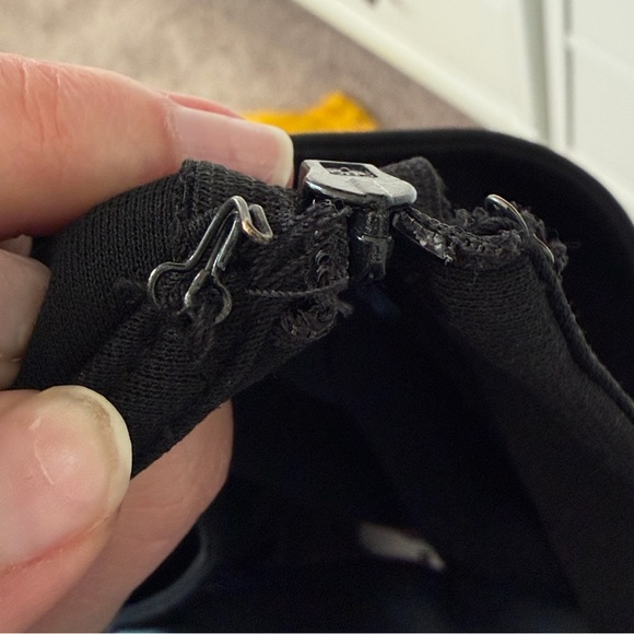 Daniel Cremieux Maritza black and white floral embroidered sleeveless midi dress - Picture 6 of 6